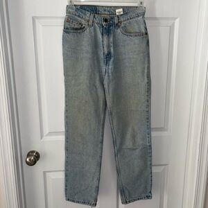 Vtg Levi's 512 Jeans Juniors 7 Light  Wash Classic Slim High Rise Y2K 2010